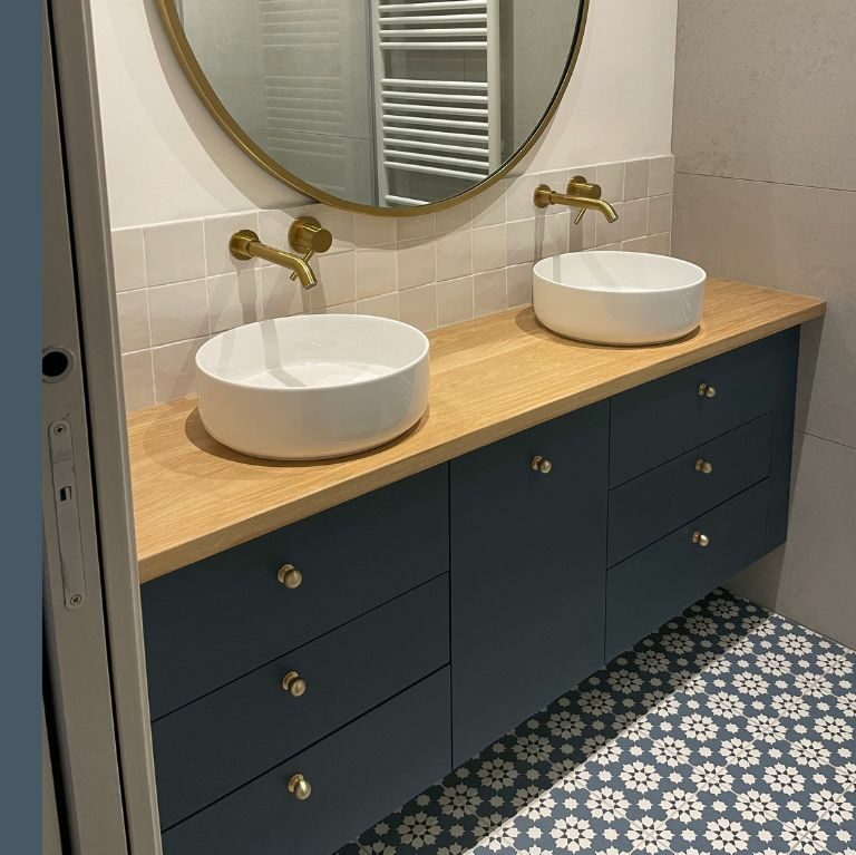 Meuble vaque double